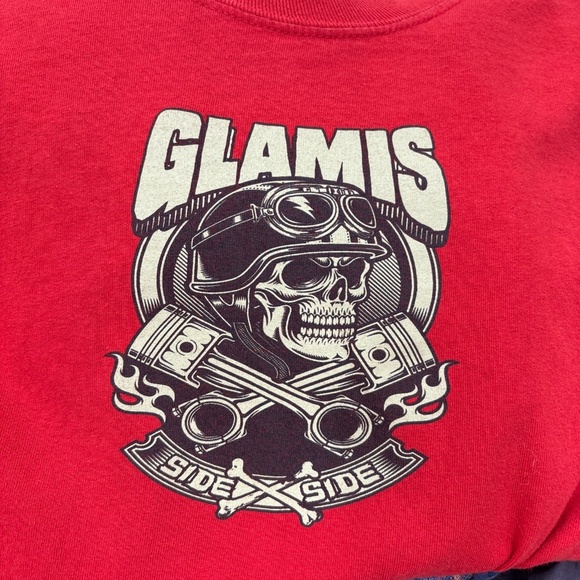 Glamis Side by Side Men’s Small Long Sleeve Red Shirt Off-Roading Sand Dunes - Picture 3 of 3